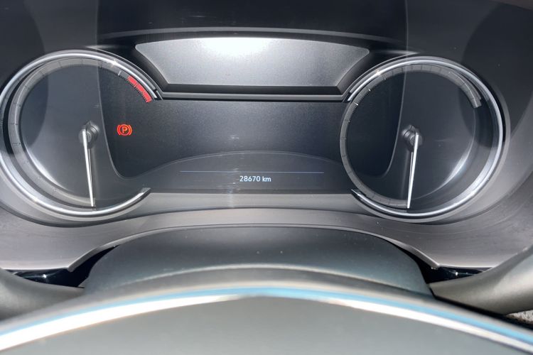 Used Cadillac XT5 2024 2.0T Two-Wheel Drive Fashion Edition Odometer Close Up