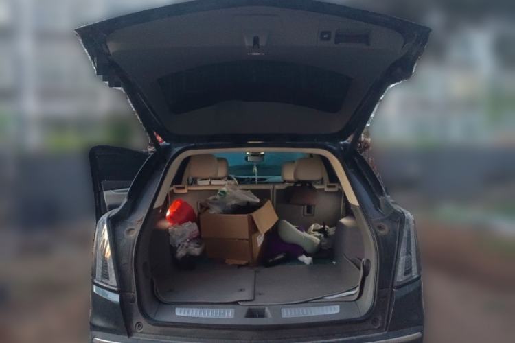 Used Cadillac XT5 2024 2.0T All-Wheel-Drive Luxury Version (Hummingbird Edition) Trunk