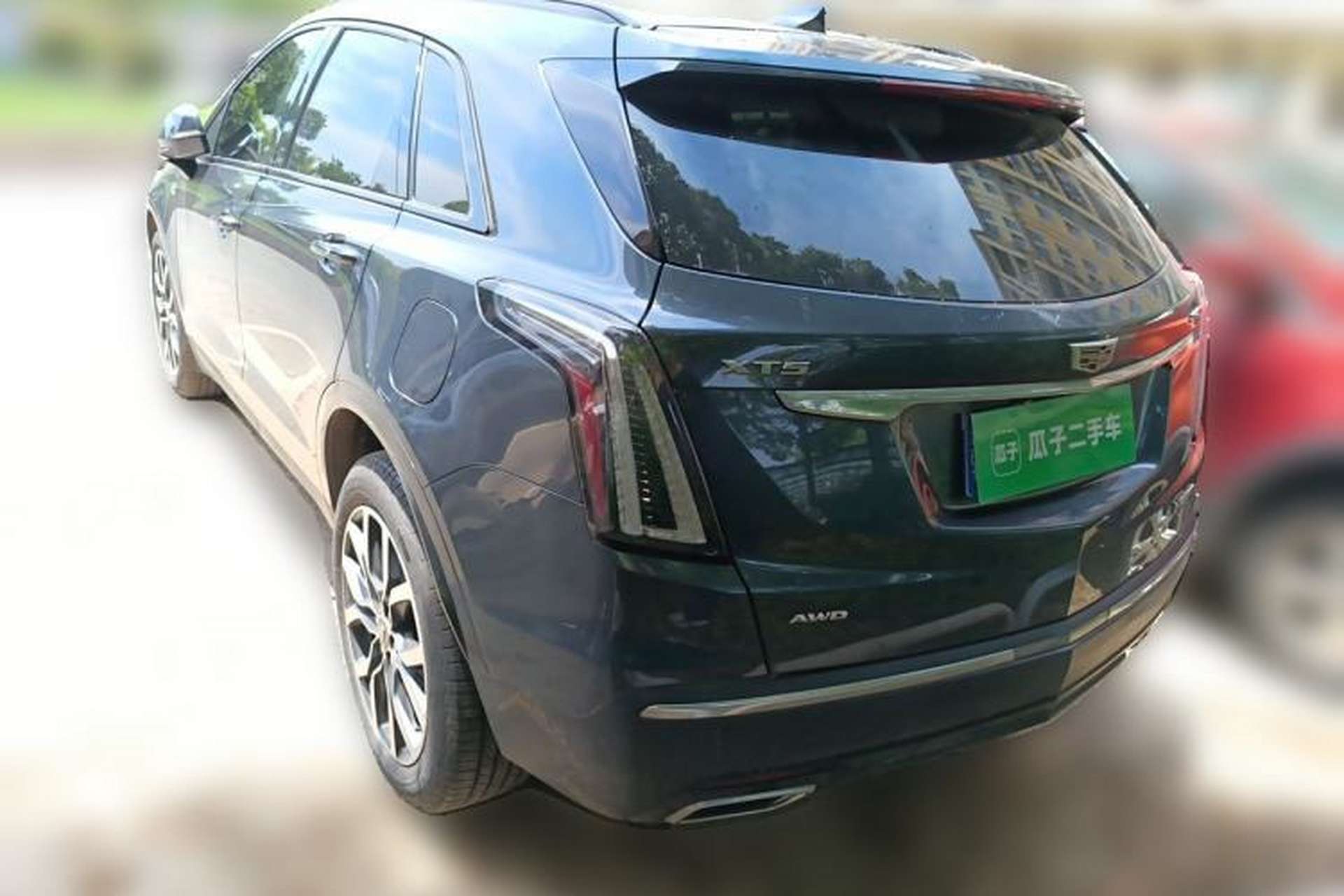 Used Cadillac XT5 2024 2.0T All-Wheel-Drive Luxury Version (Hummingbird Edition) Rear Left 45 Deg