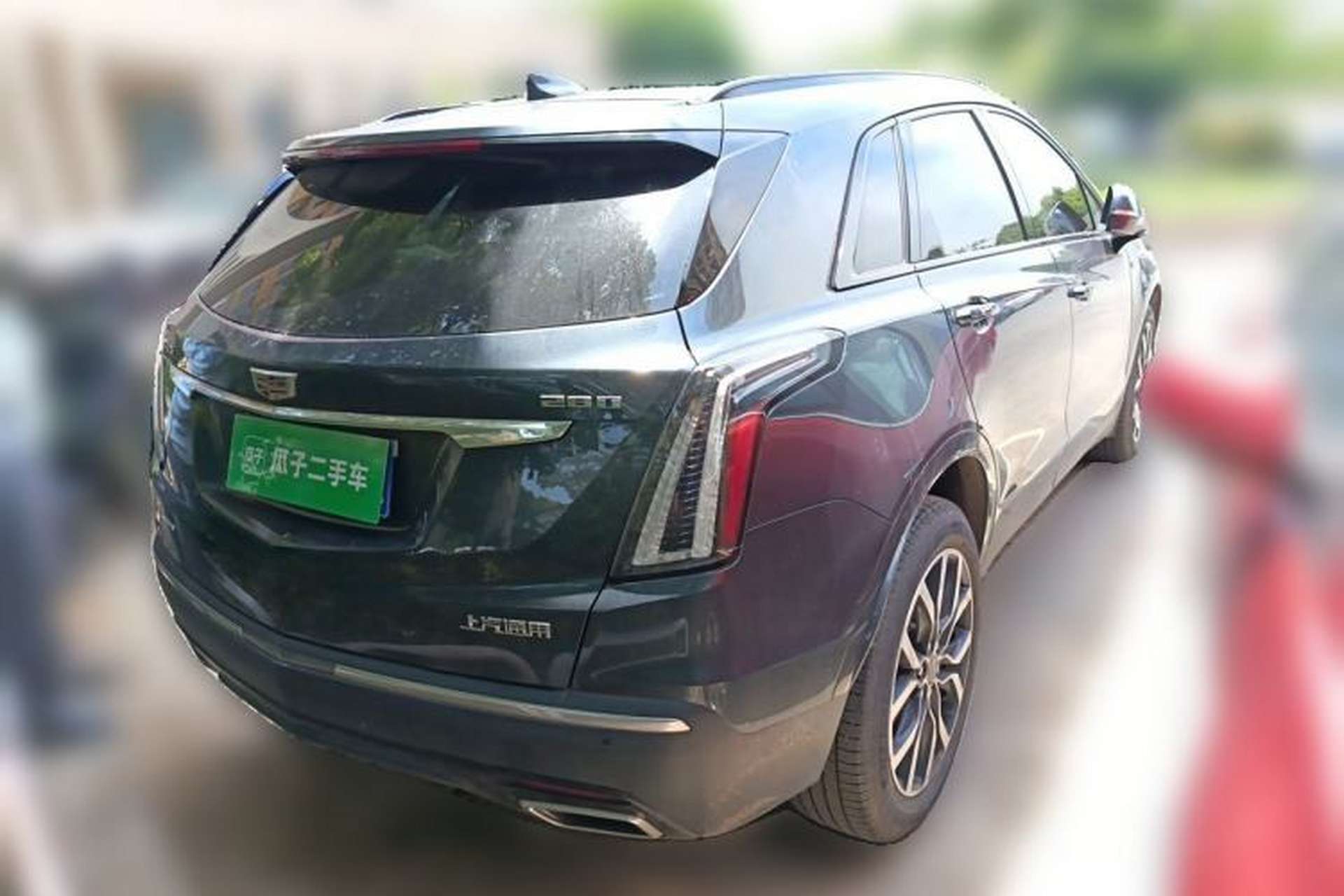 Used Cadillac XT5 2024 2.0T All-Wheel-Drive Luxury Version (Hummingbird Edition) Rear Right 45 Deg