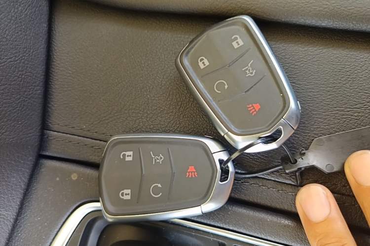 Used Cadillac XT5 2024 2.0T All-Wheel-Drive Luxury Version (Hummingbird Edition) Vehicle Key