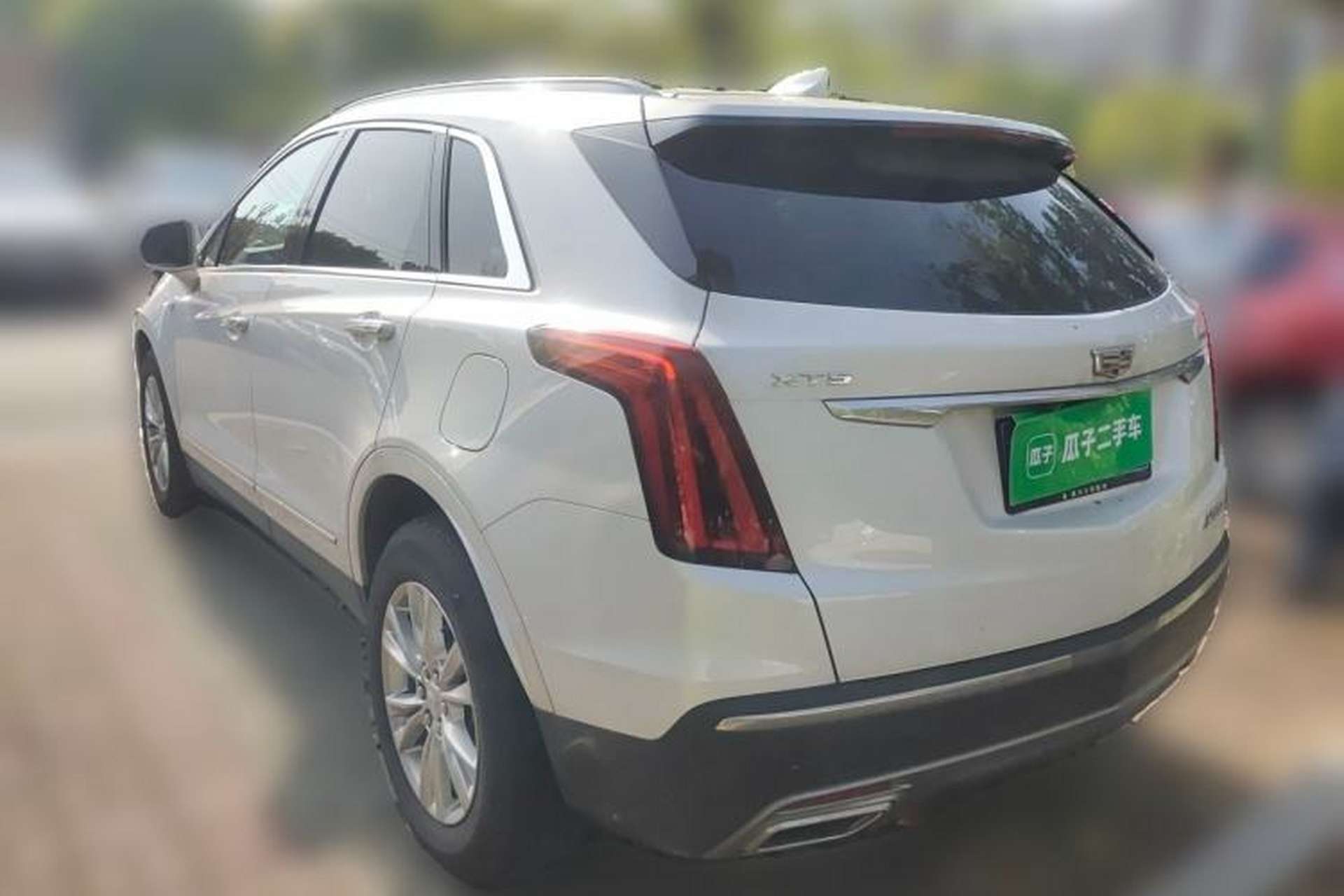 Used Cadillac XT5 2024 2.0T Two-Wheel Drive Fashion Edition Rear Left 45 Deg