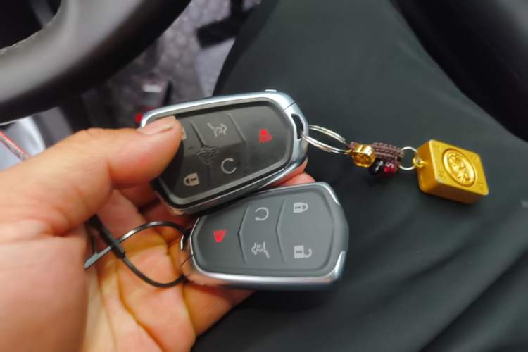 Used Cadillac XT5 2024 2.0T Two-Wheel Drive Fashion Edition Vehicle Key