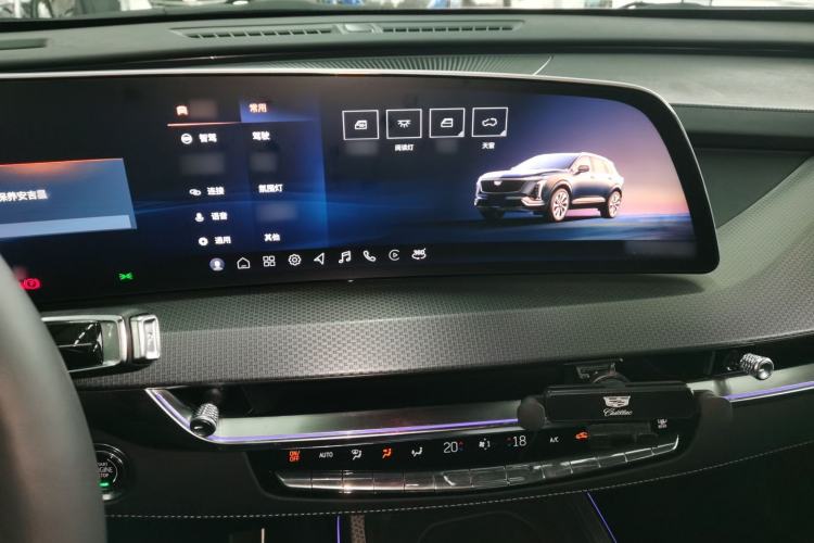 Used Cadillac XT5 2025 2.0T Prestige Version Audio And AC Panel
