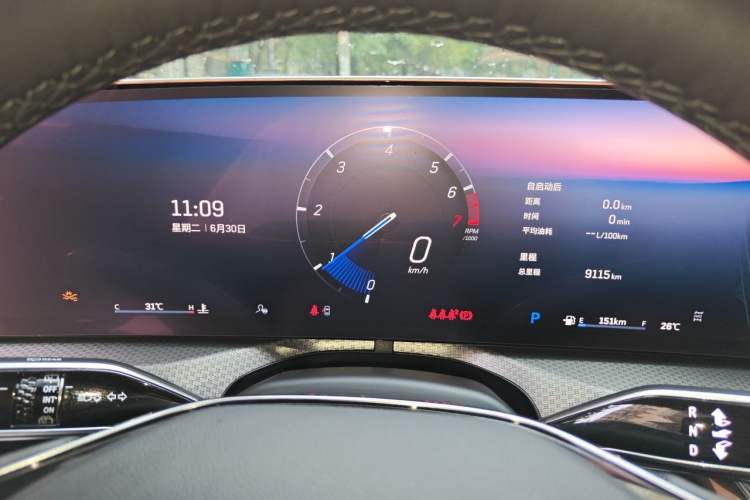 Used Cadillac XT5 2025 2.0T Prestige Version Instrument Cluster