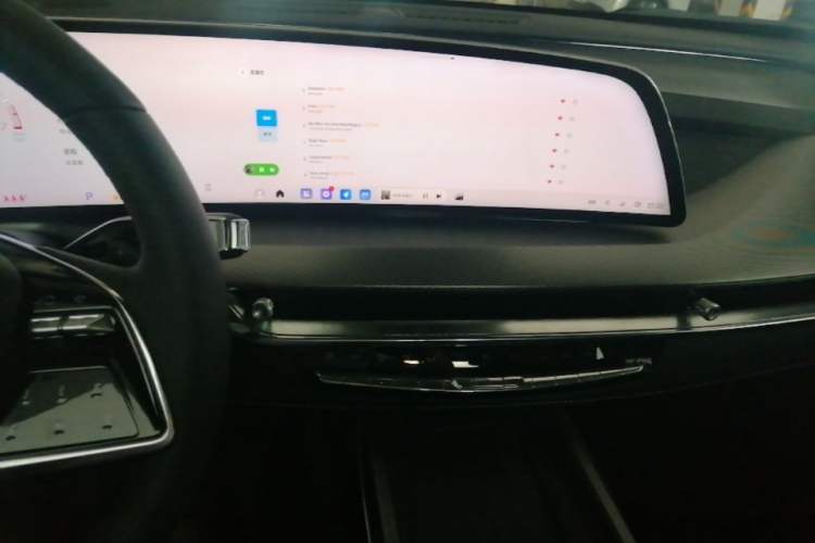 Used Cadillac XT5 2026 Model 2.0T Luxury Edition Audio And AC Panel