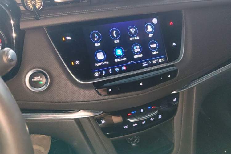 Used Cadillac XT6 2020 28T 7-Seater Four-Wheel Drive Luxury Version Audio And AC Panel