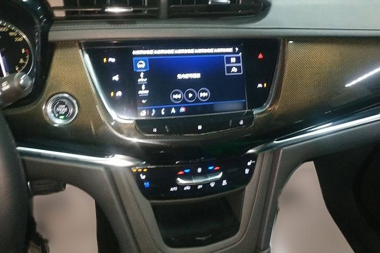 Used Cadillac XT6 2020 Restyled 28T Six-Seater Four-Wheel Drive Luxury Sports Version Audio And AC Panel