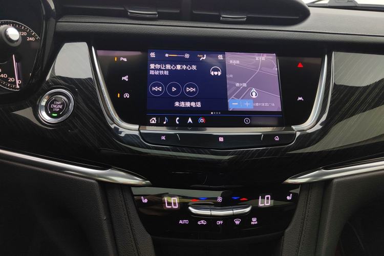 Used Cadillac XT6 2020 28T Six-Seater Four-Wheel-Drive Luxury Version Audio And AC Panel