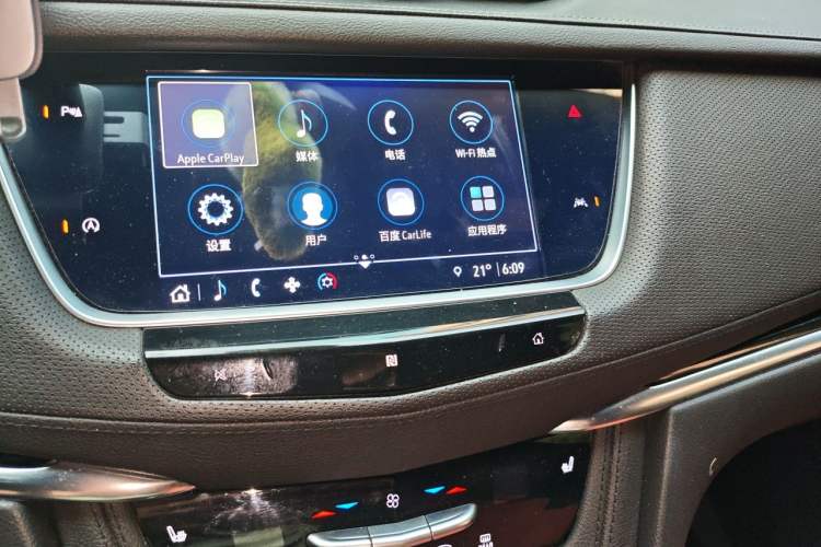Used Cadillac XT6 2020 28T 7-Seater Four-Wheel Drive Luxury Version Audio And AC Panel