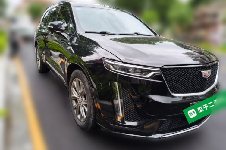Used Cadillac XT6 2020 Revised Version 28T Six-Seater Four-Wheel Drive Leading Sporty Edition Front Right 45 Deg