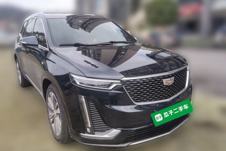 Used Cadillac XT6 2020 Revised Version 28T 7-Seater Four-Wheel Drive Luxury Edition Front Right 45 Deg