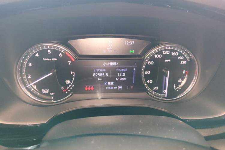 Used Cadillac XT6 2020 28T 7-Seater Four-Wheel Drive Luxury Version Instrument Cluster