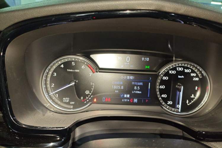 Used Cadillac XT6 2020 28T 7-Seater Four-Wheel Drive Luxury Version Instrument Cluster