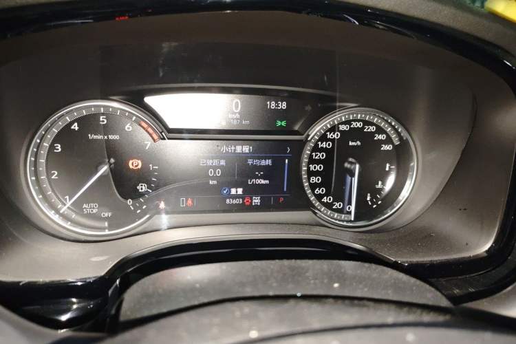 Used Cadillac XT6 2020 28T Six-Seater Four-Wheel-Drive Luxury Version Instrument Cluster