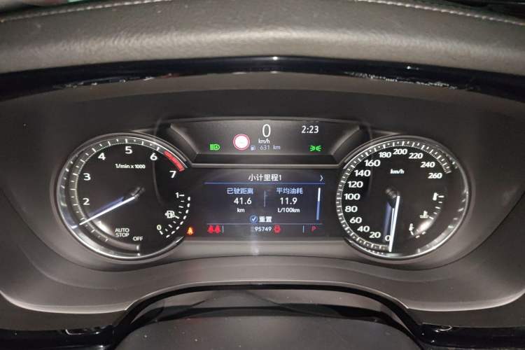Used Cadillac XT6 2020 28T Six-Seater Luxury Version Instrument Cluster