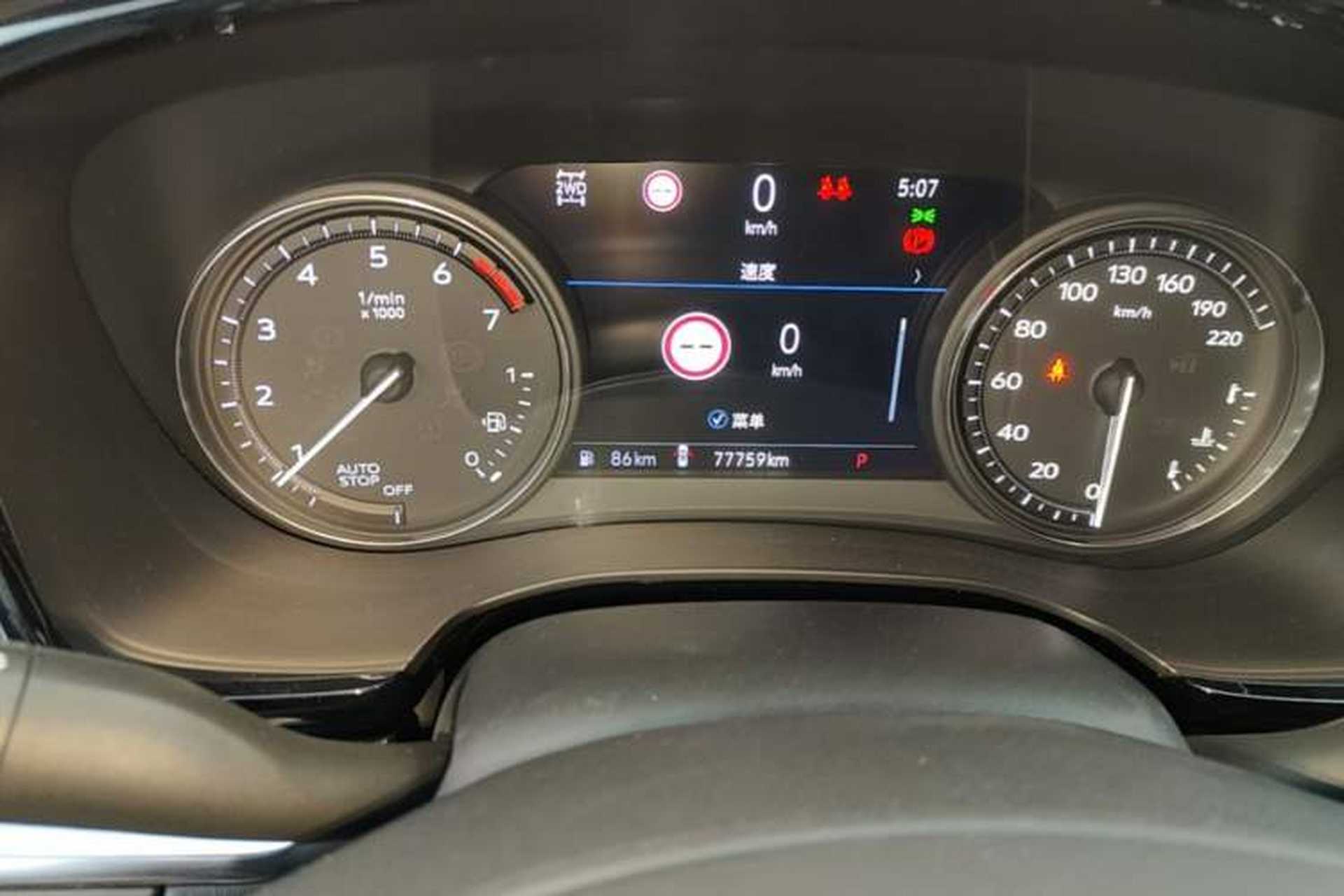Used Cadillac XT6 2020 Revised Version 28T 6-Seater Four-Wheel Drive Platinum Sport Edition Instrument Cluster