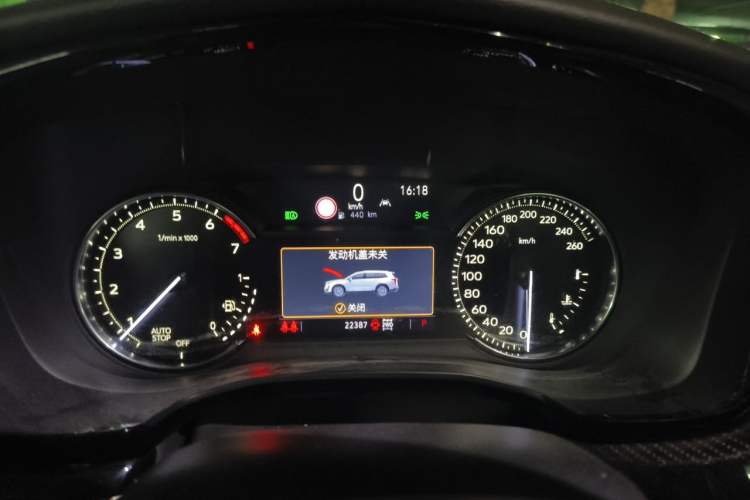 Used Cadillac XT6 2020 28T Six-Seater Four-Wheel-Drive Luxury Sport Vehicle Instrument Cluster