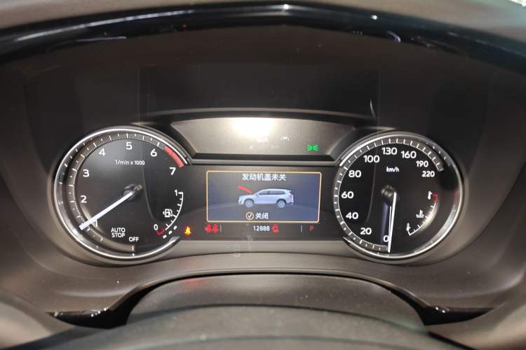 Used Cadillac XT6 2020 28T Six-Seater Fashion Edition Instrument Cluster