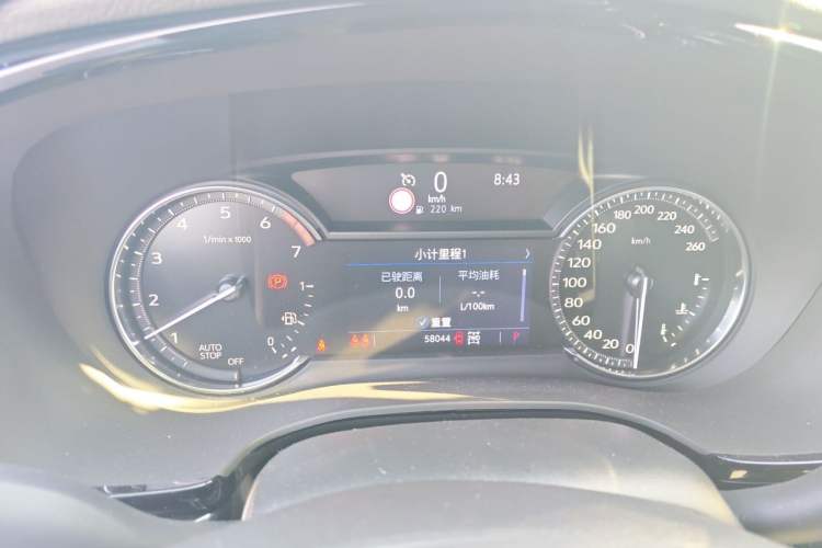 Used Cadillac XT6 2020 28T Six-Seater Four-Wheel-Drive Luxury Version Instrument Cluster