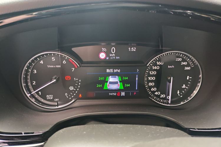Used Cadillac XT6 2020 28T Six-Seater Four-Wheel-Drive Luxury Version Instrument Cluster