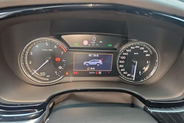 Used Cadillac XT6 2020 28T Six-Seater Four-Wheel-Drive Luxury Version Instrument Cluster