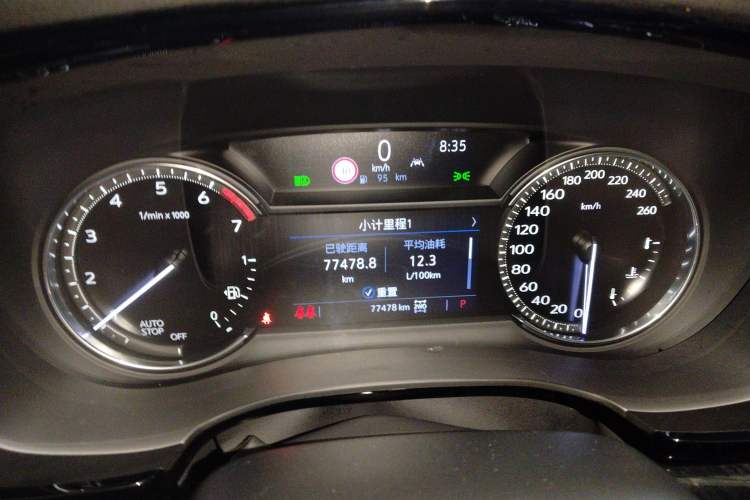 Used Cadillac XT6 2020 28T Six-Seater Four-Wheel-Drive Luxury Version Instrument Cluster