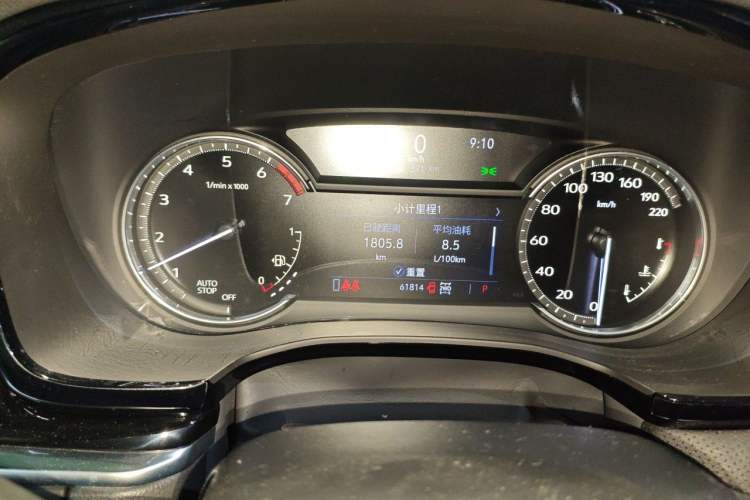 Used Cadillac XT6 2020 28T 7-Seater Four-Wheel Drive Luxury Version Odometer Close Up