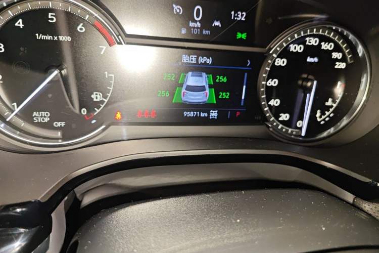 Used Cadillac XT6 2020 28T 7-Seater Four-Wheel Drive Luxury Version Odometer Close Up