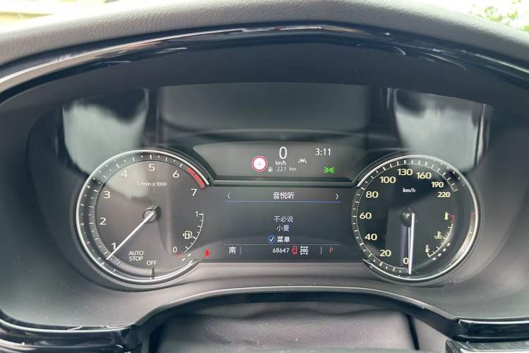Used Cadillac XT6 2020 28T Six-Seater Four-Wheel-Drive Luxury Version with Premium Sound System Odometer Close Up