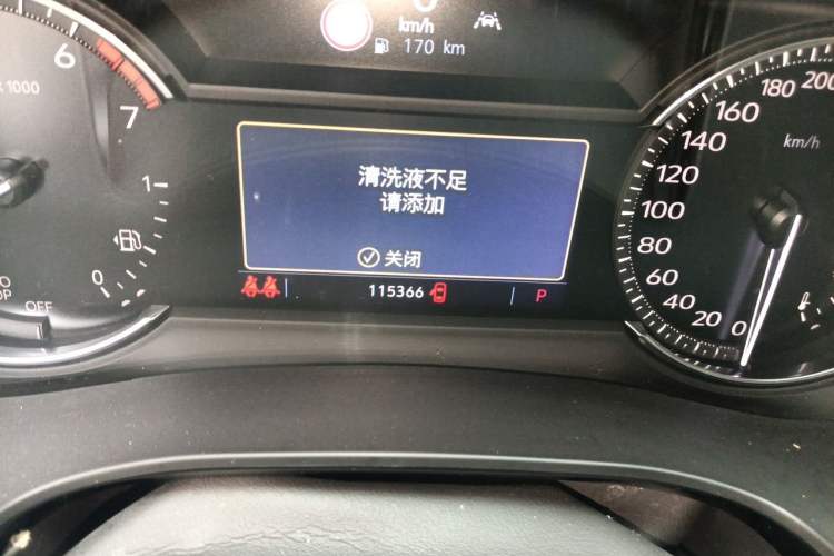 Used Cadillac XT6 2020 28T Six-Seater Luxury Version Odometer Close Up