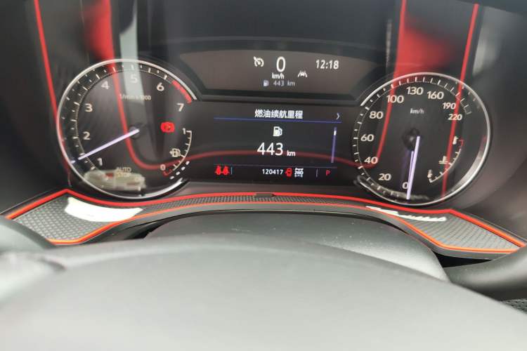 Used Cadillac XT6 2020 28T Six-Seater All-Wheel-Drive Fashion Edition Odometer Close Up