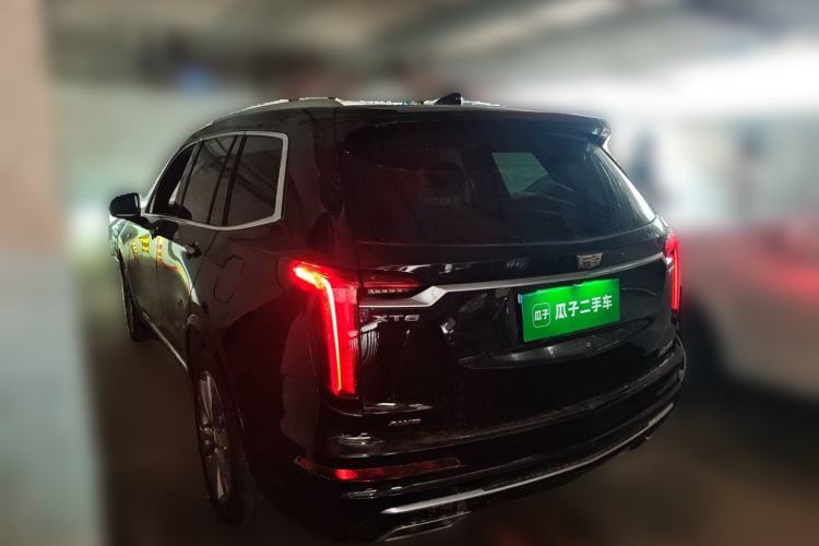 Used Cadillac XT6 2020 Revised Version 28T 7-Seater Four-Wheel Drive Luxury Edition Rear Left 45 Deg