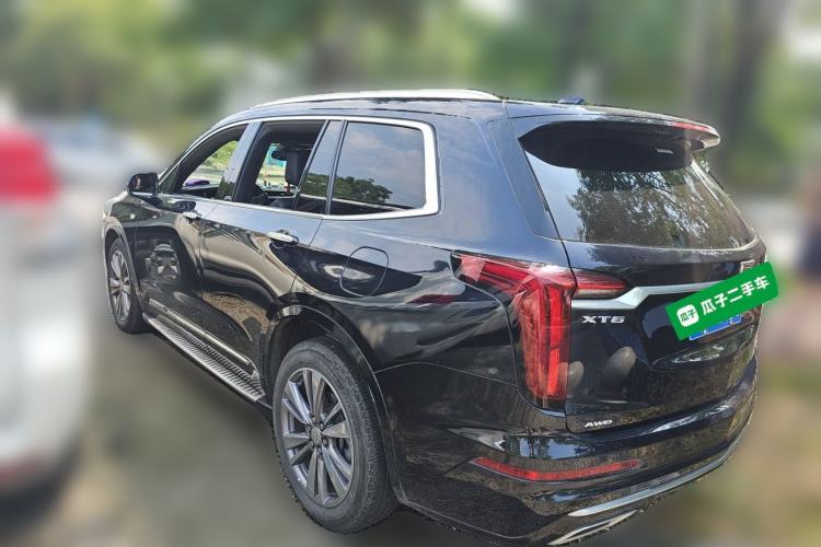 Used Cadillac XT6 2020 Revised Version 28T 7-Seater Four-Wheel Drive Luxury Edition Rear Left 45 Deg