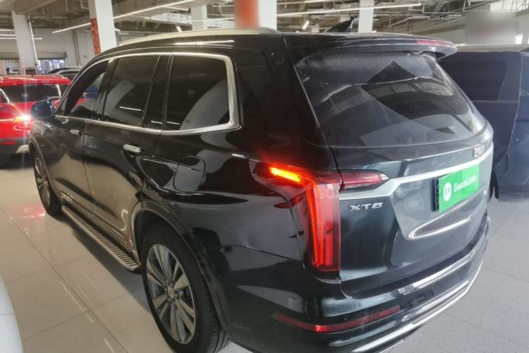 Used Cadillac XT6 2020 Revised Version 28T Six-Seater Luxury Edition Rear Left 45 Deg
