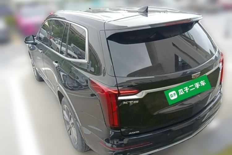 Used Cadillac XT6 2020 Revised Version 28T 6-Seater Four-Wheel Drive Luxury Edition Rear Left 45 Deg