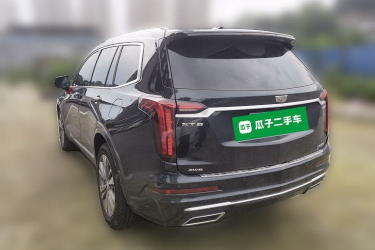 Used Cadillac XT6 2020 Revised Version 28T 7-Seater Four-Wheel Drive Luxury Edition Rear Left 45 Deg