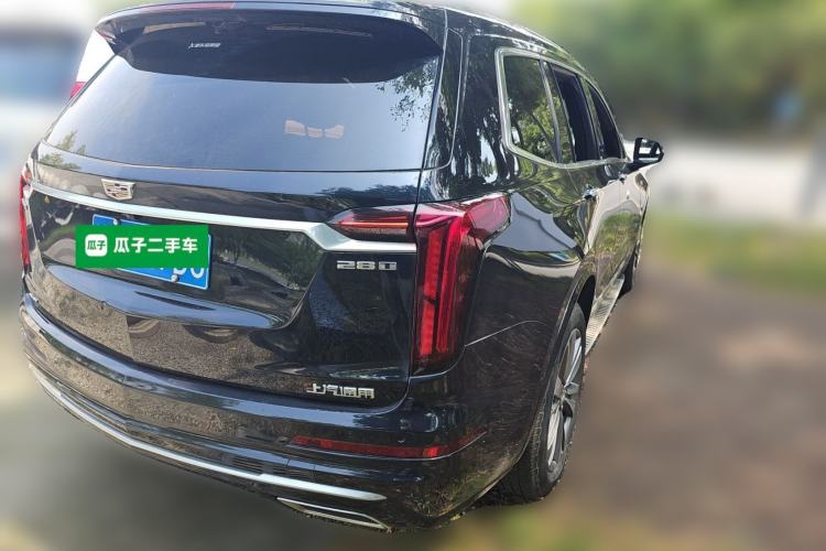 Used Cadillac XT6 2020 Revised Version 28T 7-Seater Four-Wheel Drive Luxury Edition Rear Right 45 Deg