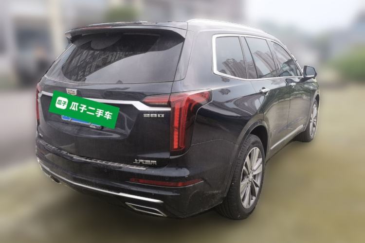 Used Cadillac XT6 2020 Revised Version 28T 7-Seater Four-Wheel Drive Luxury Edition Rear Right 45 Deg