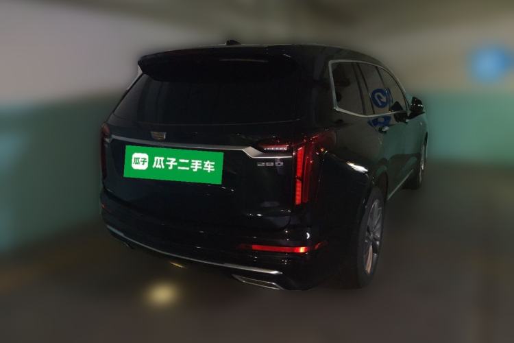 Used Cadillac XT6 2020 Revised Version 28T 7-Seater Four-Wheel Drive Luxury Edition Rear Right 45 Deg