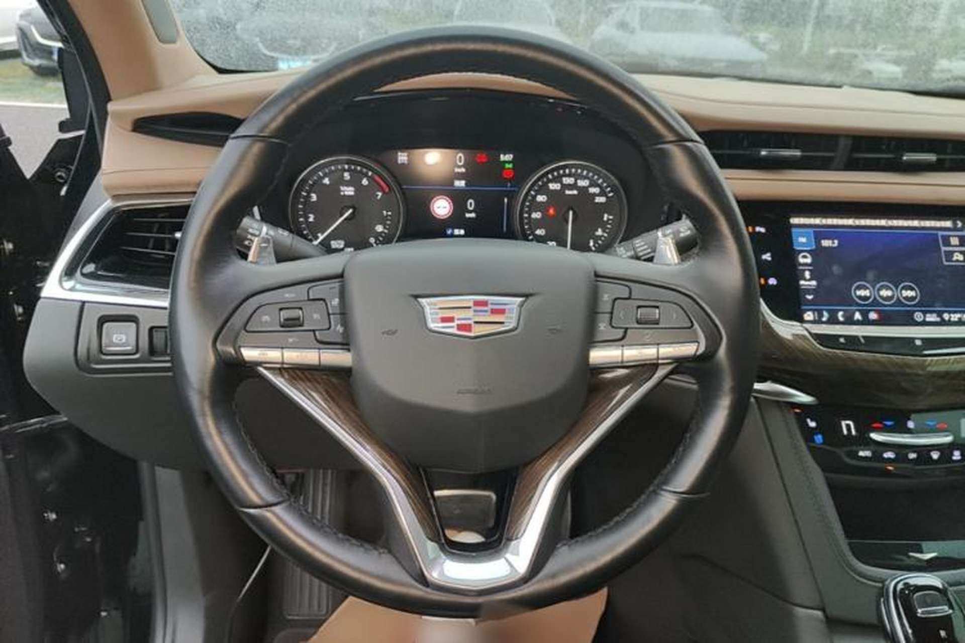 Used Cadillac XT6 2020 Revised Version 28T 6-Seater Four-Wheel Drive Platinum Sport Edition Steering Wheel