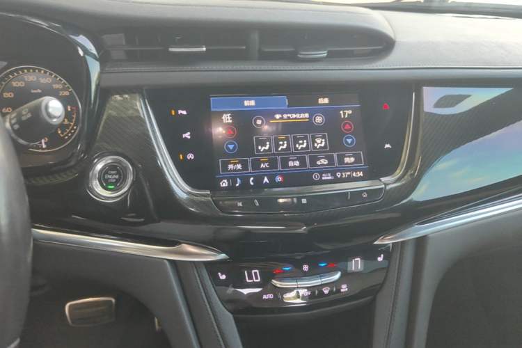 Used Cadillac XT6 2020 28T Seven-Seater Luxury Version Audio And AC Panel