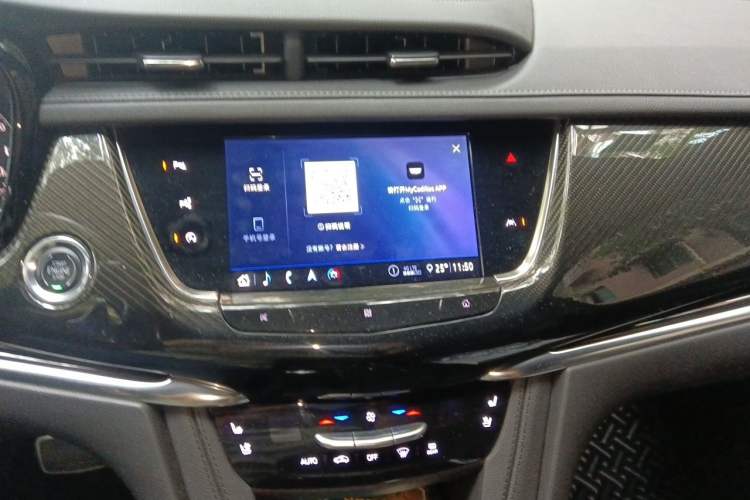 Used Cadillac XT6 2020 28T Six-Seater Four-Wheel-Drive Luxury Version Audio And AC Panel