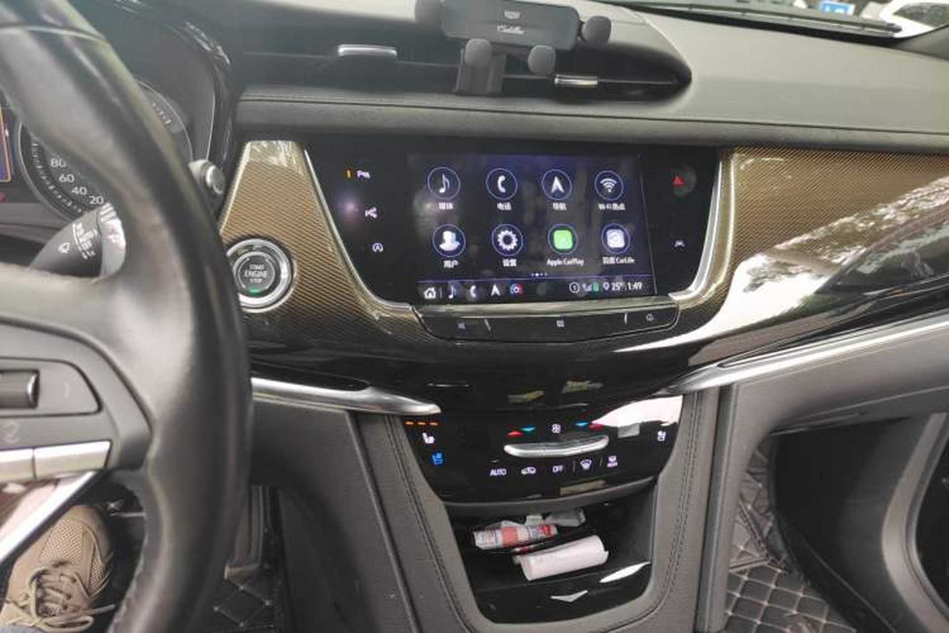 Used Cadillac XT6 2020 28T Six-Seater Four-Wheel-Drive Platinum Sport Edition Audio And AC Panel