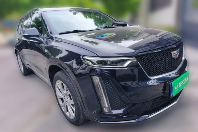 Used Cadillac XT6 2020 Revised Version 28T Six-Seater Four-Wheel Drive Leading Sporty Edition Front Right 45 Deg