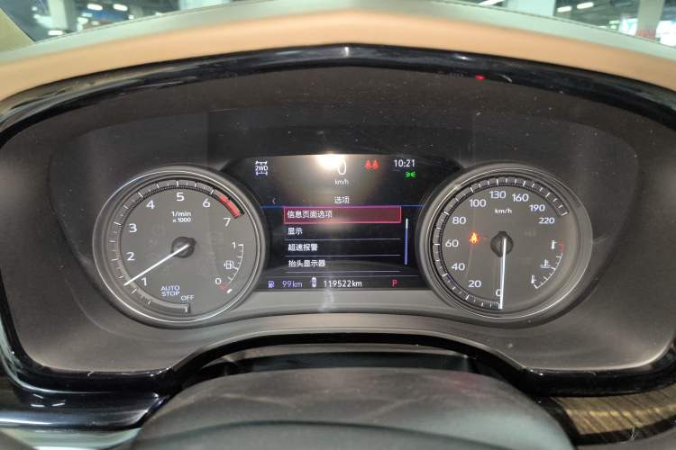 Used Cadillac XT6 2020 Revised Version 28T 6-Seater Four-Wheel Drive Platinum Sport Edition Instrument Cluster