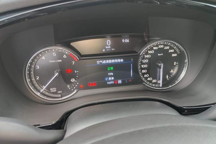 Used Cadillac XT6 2020 28T Seven-Seater Four-Wheel-Drive Leading Version Instrument Cluster