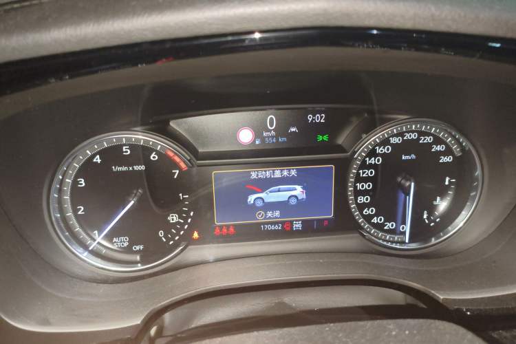 Used Cadillac XT6 2020 28T Seven-Seater Four-Wheel-Drive Luxury Version Instrument Cluster