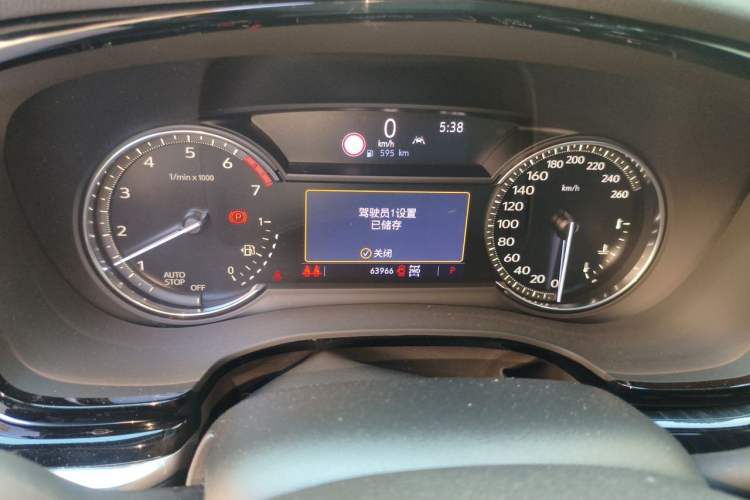 Used Cadillac XT6 2020 28T Six-Seater Four-Wheel-Drive Luxury Version Instrument Cluster
