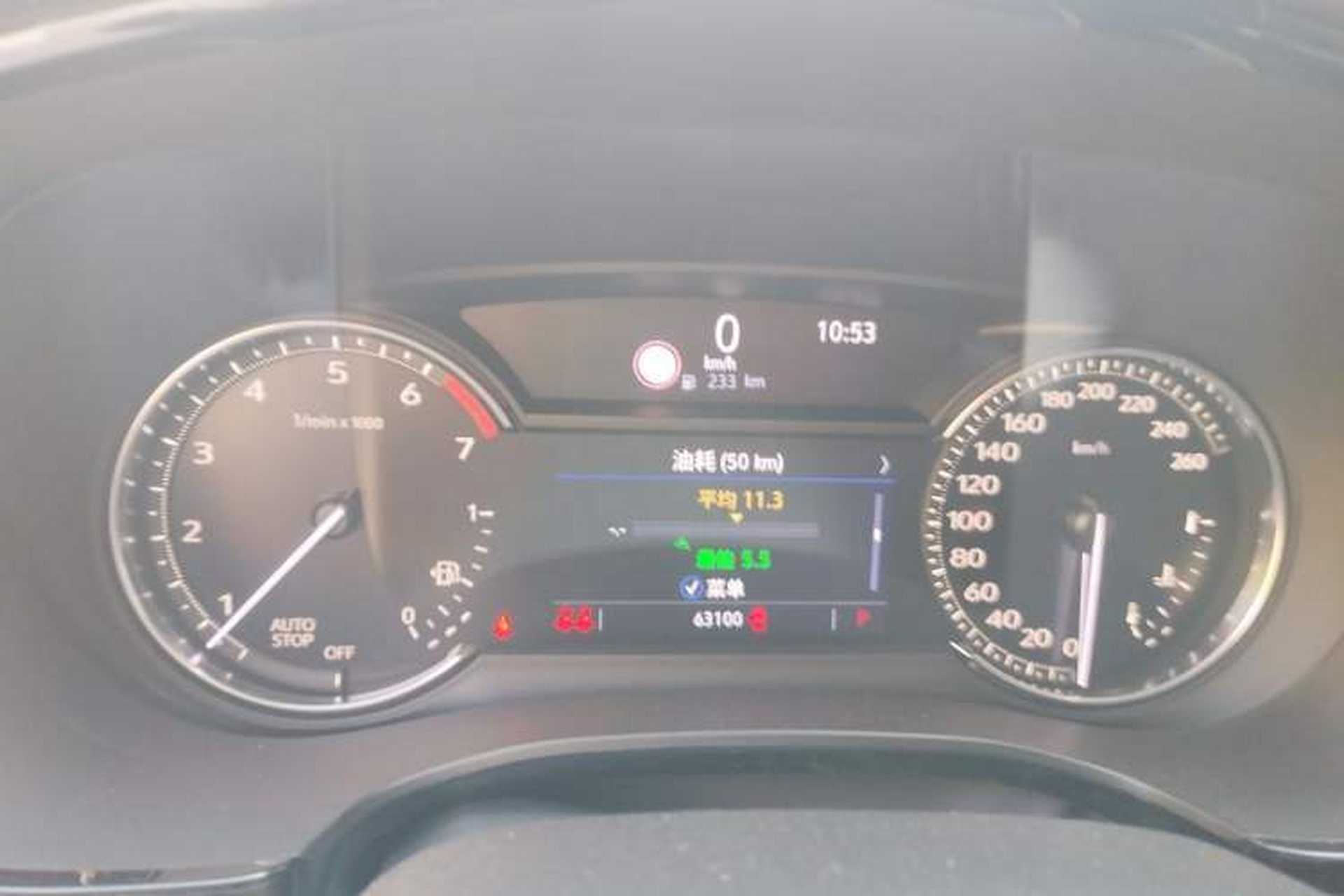 Used Cadillac XT6 2020 Revised Version 28T Six-Seater Luxury Edition Instrument Cluster